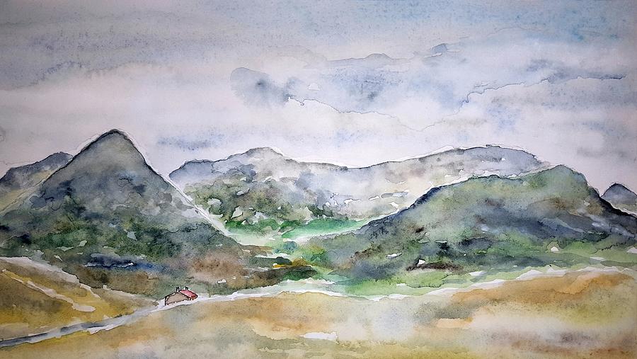 Skye Valley Painting by John Klobucher