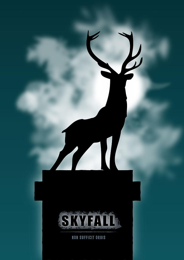 Skyfall Digital Art - Skyfall - Alternative Movie Poster by Movie Poster Boy
