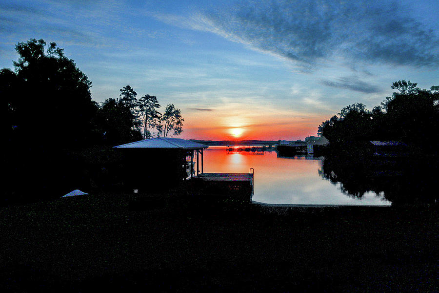 Skyline Lake Sunrise Photograph by Ed Williams