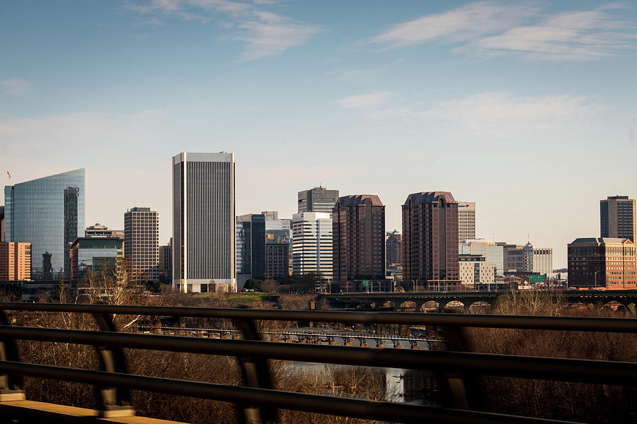 Skyline of Downtown Richmond Photograph by Charquise Denise - Fine Art ...