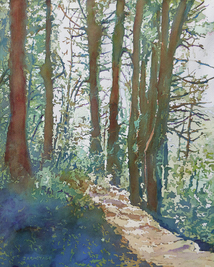 Skyline Trail Painting by Jenny Armitage