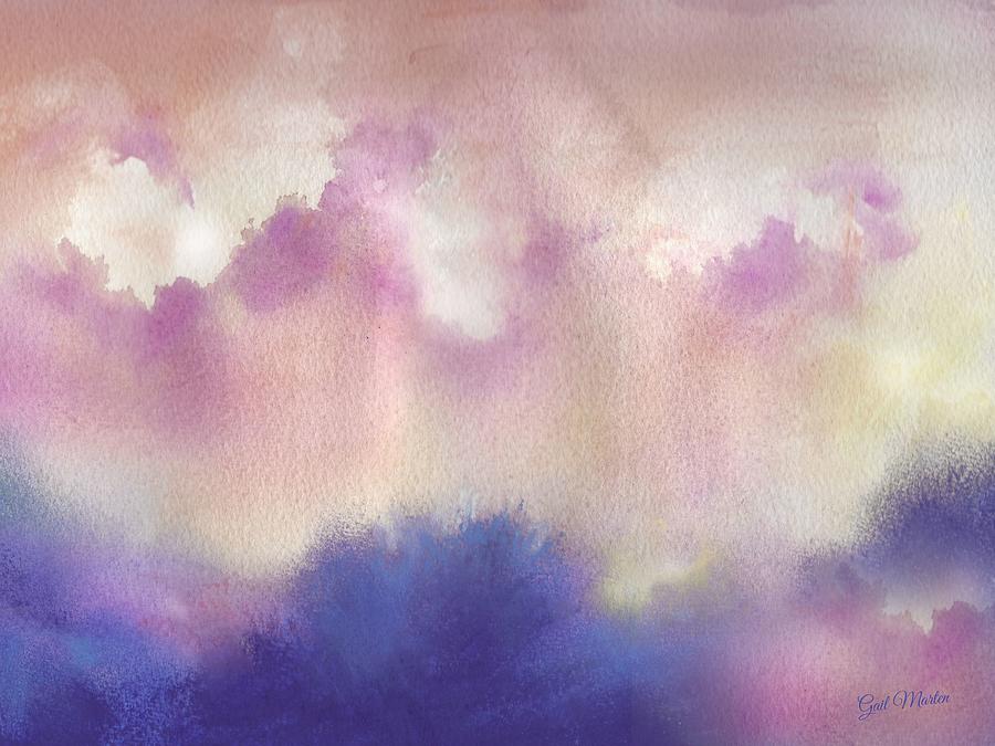 Skyscape 101 Painting by Gail Marten