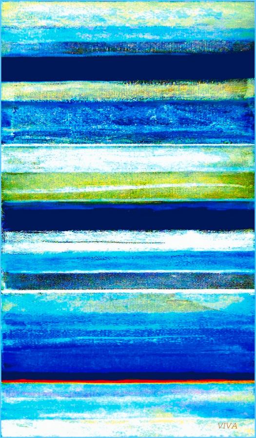 Skyscape Abstract Painting by VIVA Anderson
