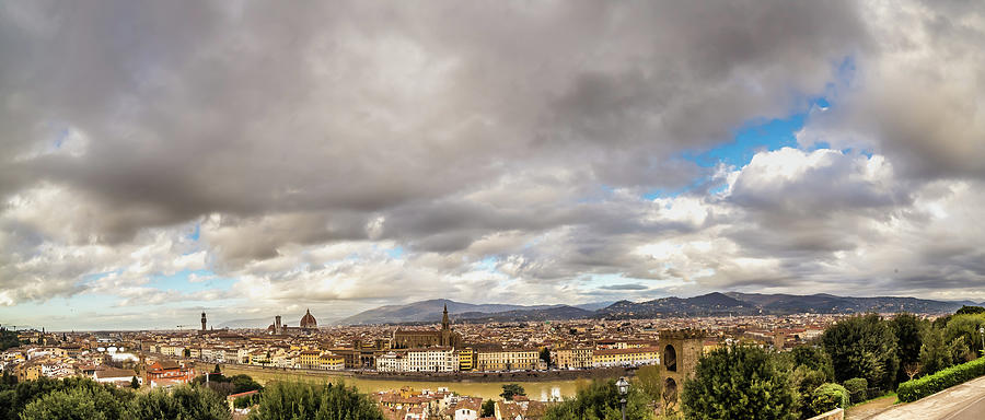 skyscape of Florence Photograph by Vivida Photo PC