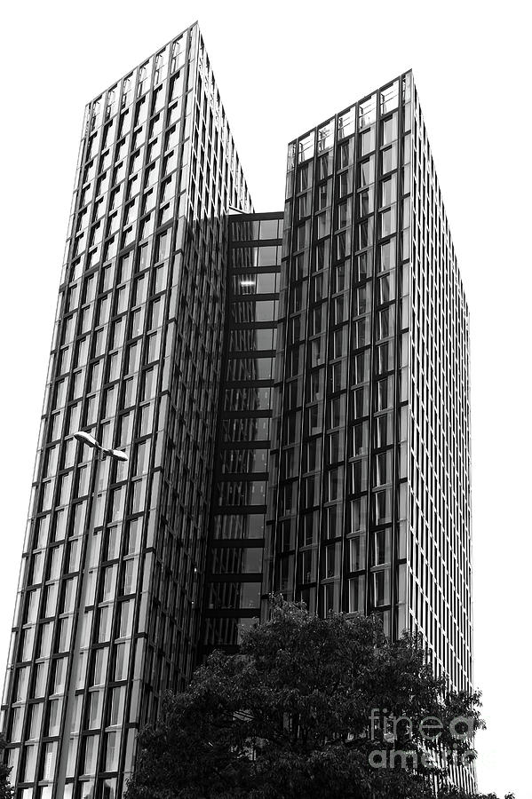 Skyscraper Design in Hamburg Photograph by John Rizzuto