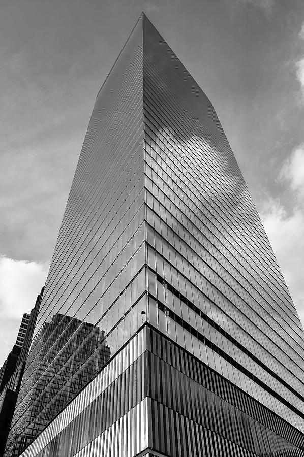 Up Movie Photograph - Skyscraper in Black and White  by Rebecca Herranen