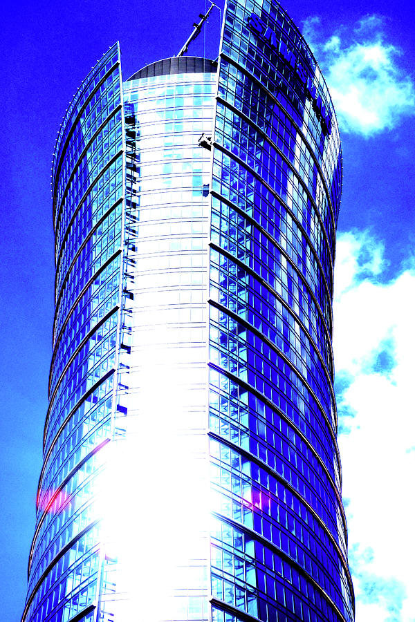 Skyscraper In Warsaw, Poland 8 Photograph by John Siest