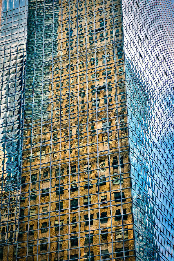 Skyscraper Window Reflections #2 - Manhattan Photograph by Stuart Litoff
