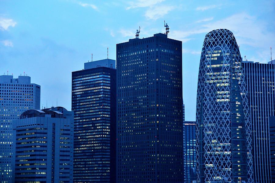 Skyscrapers at Dusk Photograph by Hidehiko Sakashita Skyscrapers at Dusk Photograph by Hidehiko Sakashita