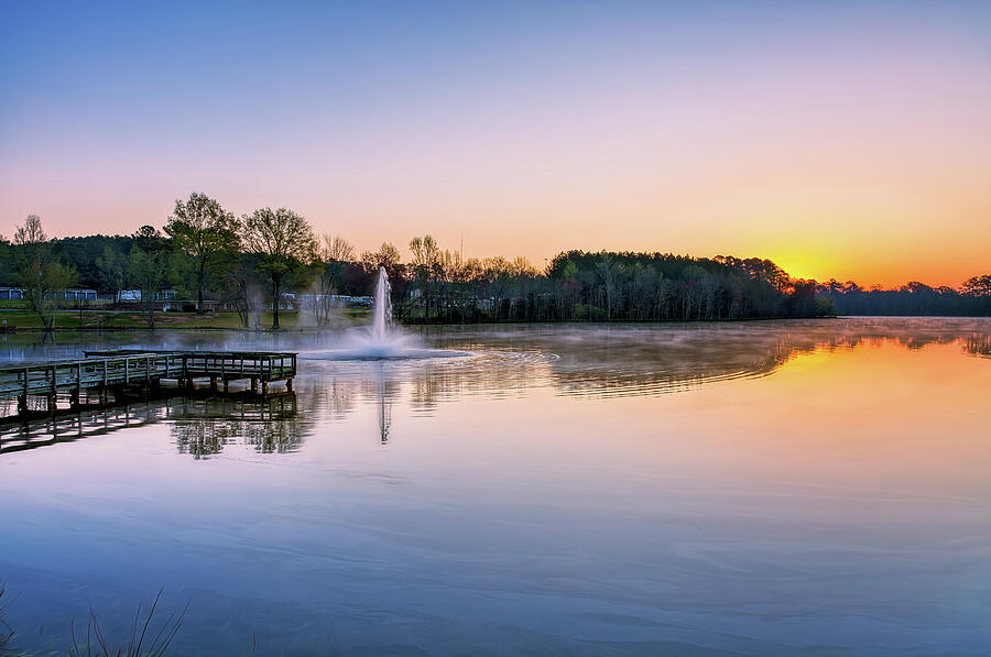 Slade Lake - Edgefield South Carolina 4 Photograph by Steve Rich