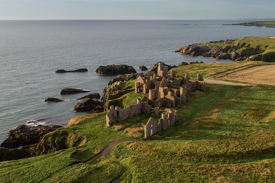 Slains Castle 4 Photograph by Steev Stamford