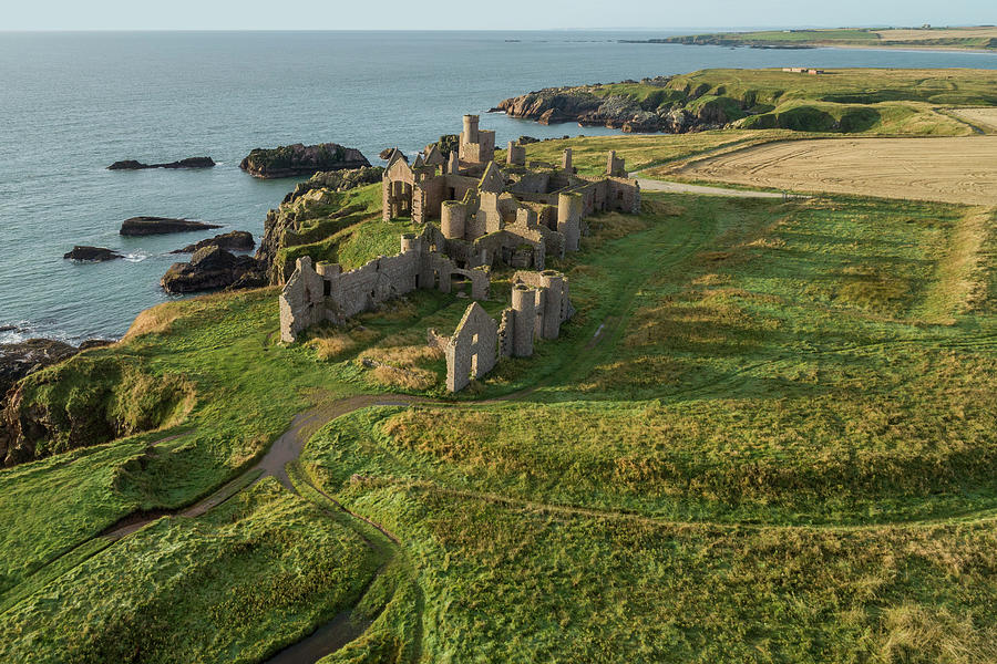 Slains Castle 5 Photograph by Steev Stamford