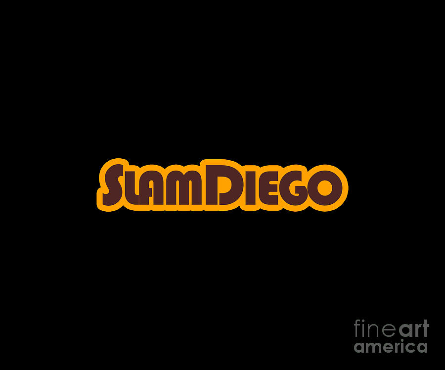 Slam Diego 3 Digital Art by Linda T Keller - Pixels