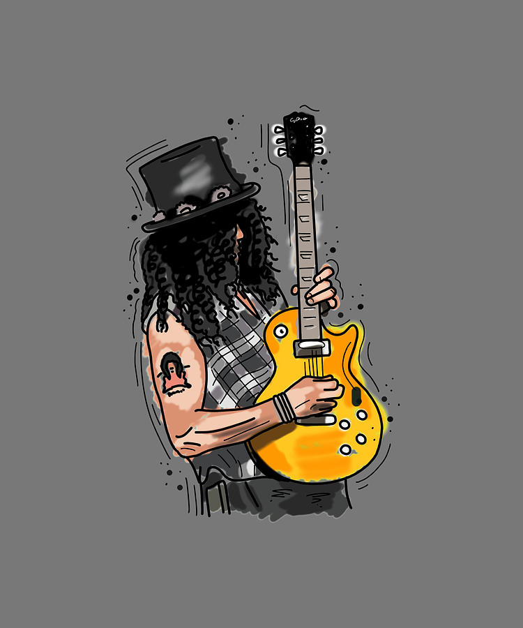 Slash illustration trending Painting by Zander Hart - Fine Art America