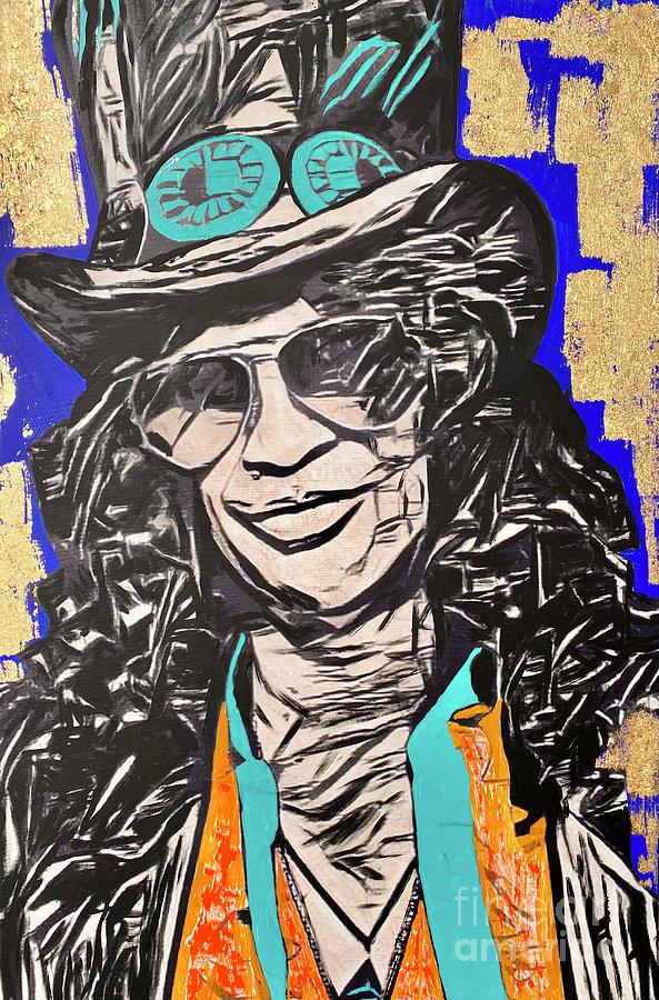 Slash Painting by Jayime Jean