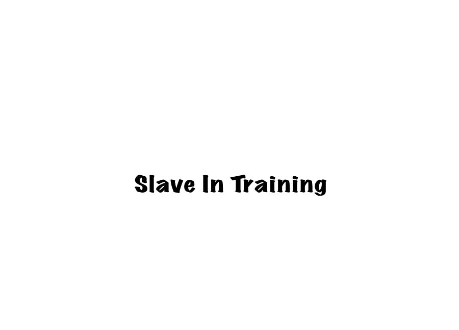 Slave in Training Photograph by Mark Stout