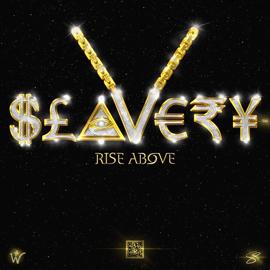 Slavery  Rise Above Golden Digital Art by Wunderle