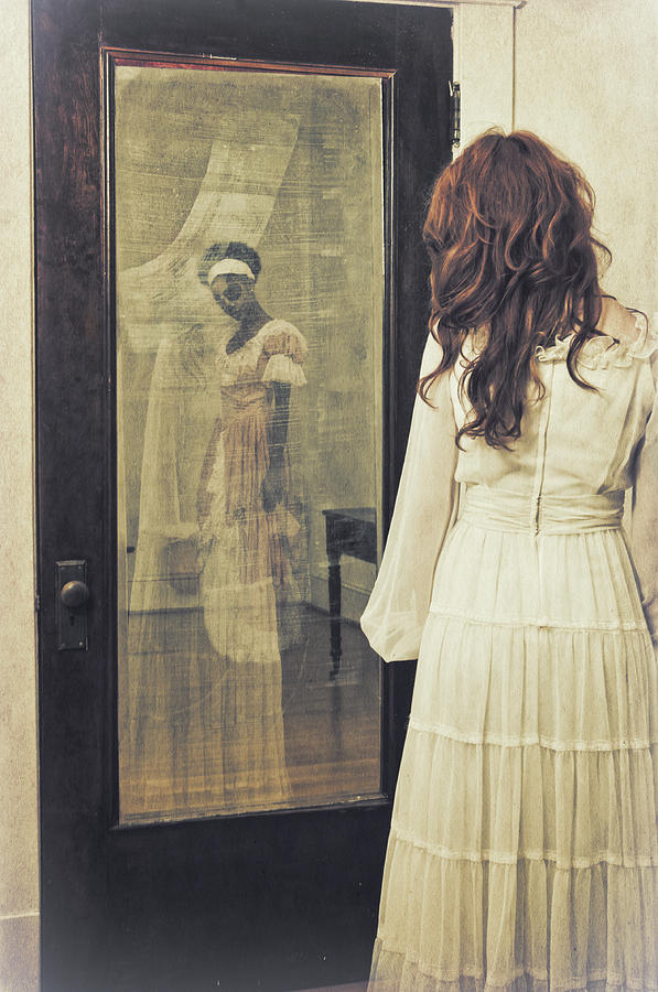 Slaves ghostly reflection in the mirror - II Photograph by AlpamayoPhoto
