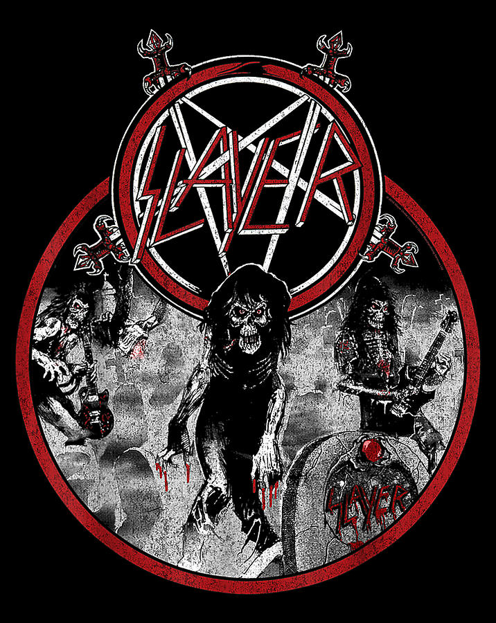 Slayer Live Undead .png Digital Art by Minh Trong Phan