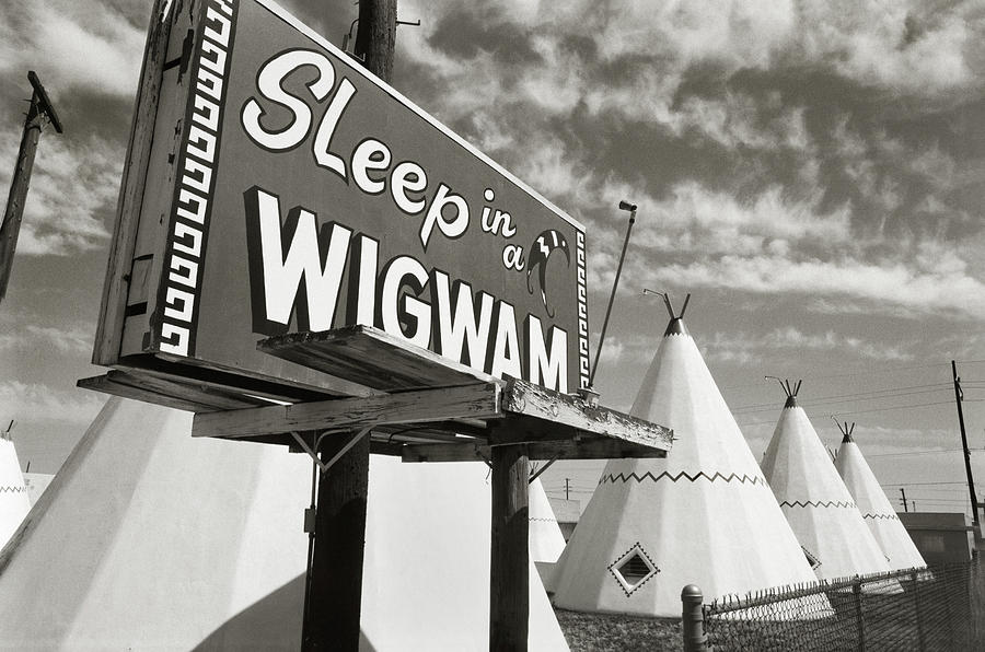 Sleep In A Wigwam Photograph
