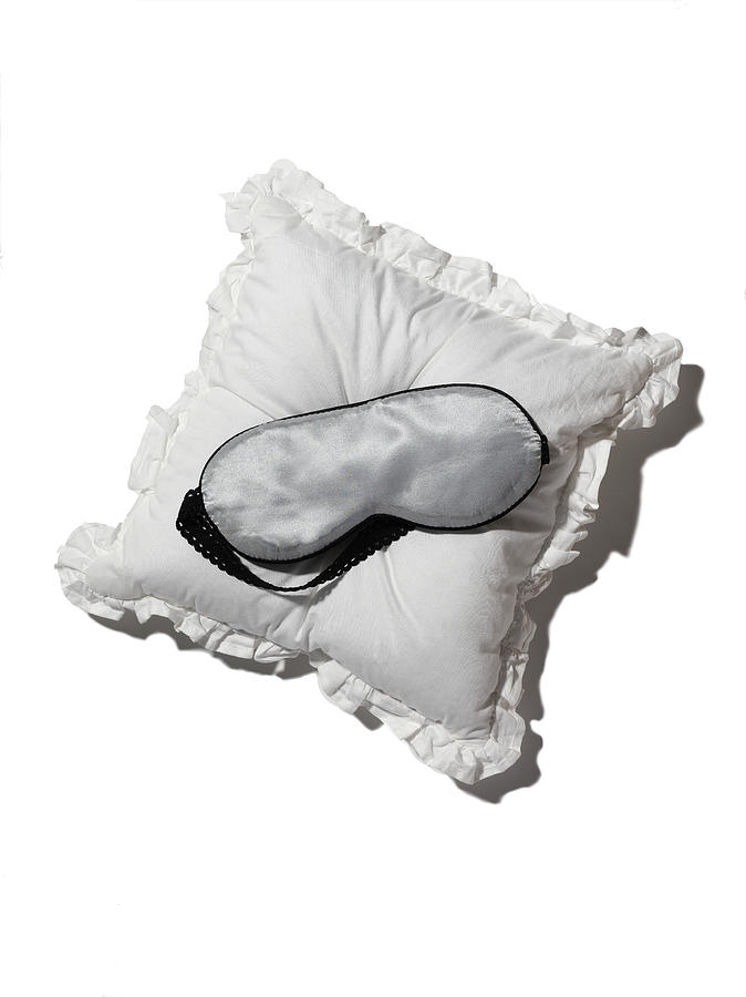 Sleep Mask and Pillow Photograph by Jonathan Kantor