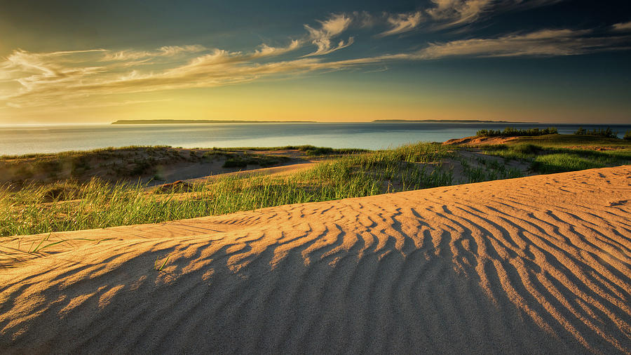 Sleeping Bear Sand Dunes Photograph by Thomas Pettengill