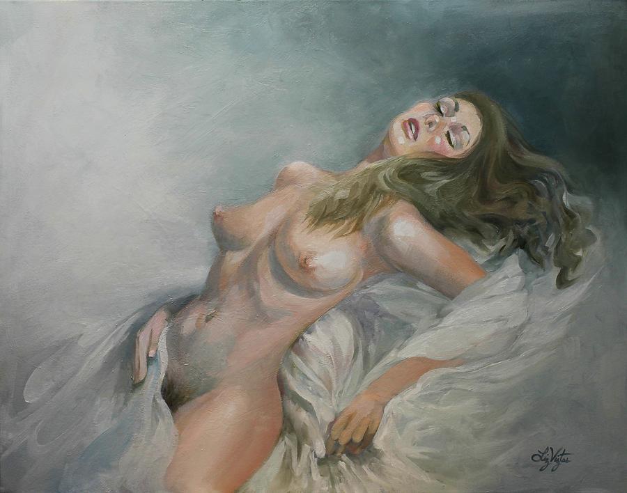 Sleeping Beauty Painting by Liz Viztes