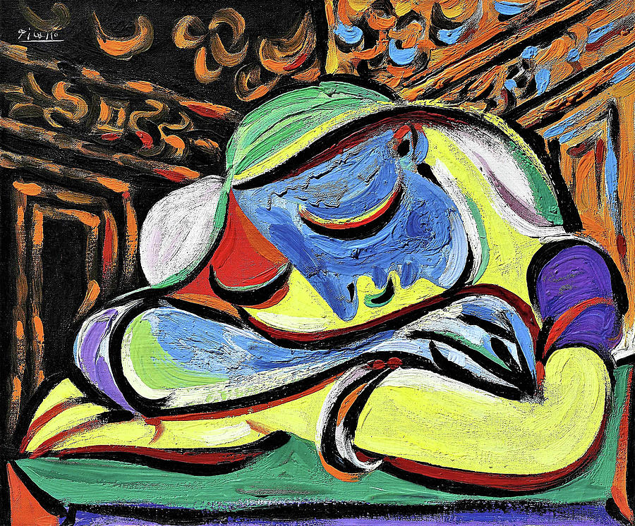 Sleeping Girl - Digital Remastered Edition Painting by Pablo Picasso