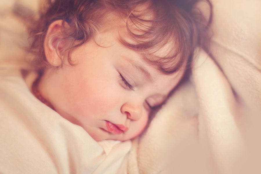 Sleeping toddler Photograph by Sarahwolfephotography