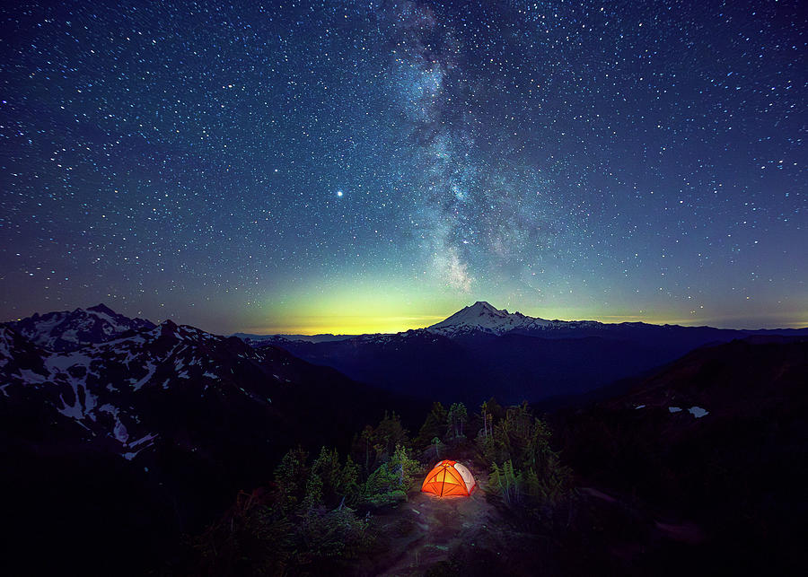Sleeping Under Stars Photograph by Evgeny Vasenev