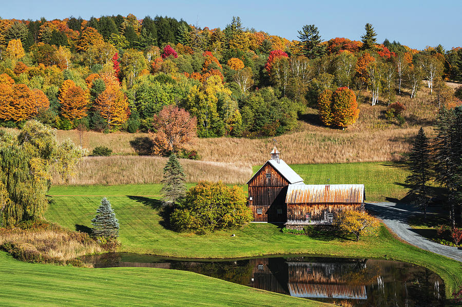 Sleepy Hollow Farm Reflection Photograph by Dan Sproul - Pixels