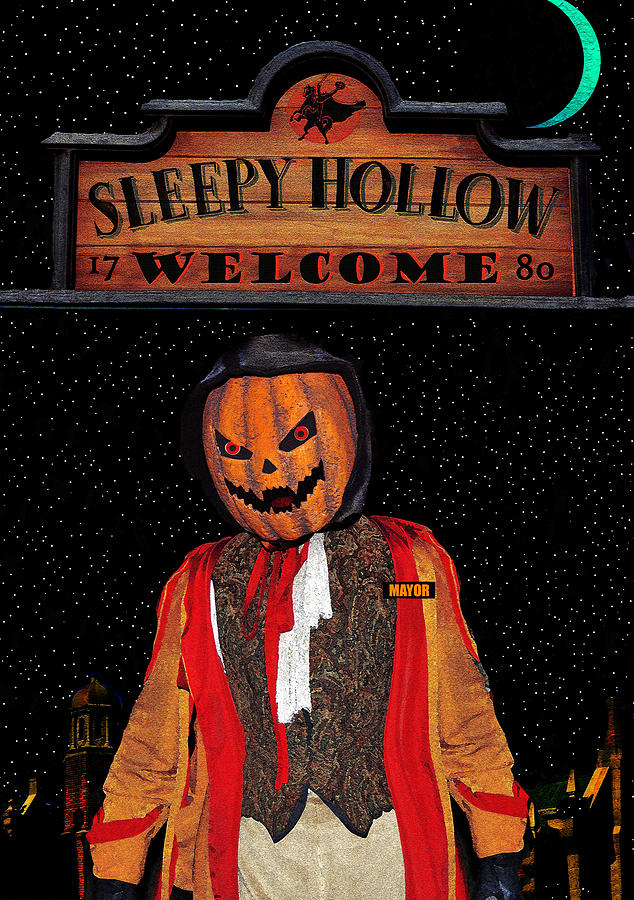 Sleepy Hollows mayor Mixed Media by David Lee Thompson