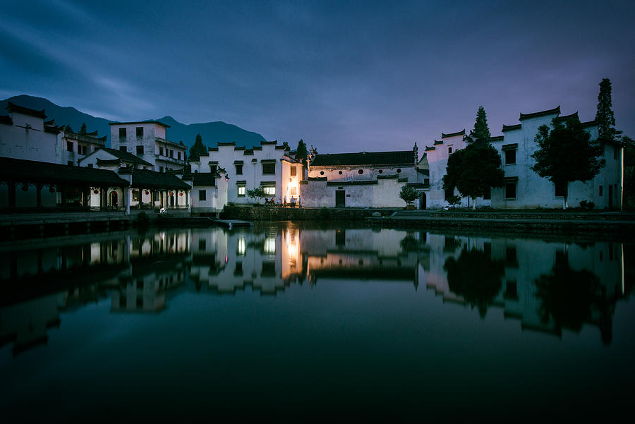 Sleepy Village Reflections Photograph by Andy Brandl