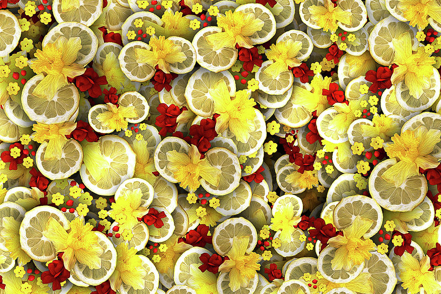 Slice of Lemon Life Photograph by Vanessa Thomas