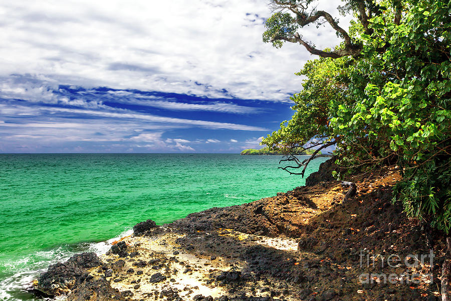 Slice of Panama Heaven at Red Frog Beach Photograph by John Rizzuto