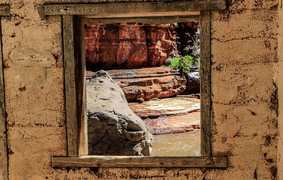 Slide Rock Home Photograph by Dawn Richards