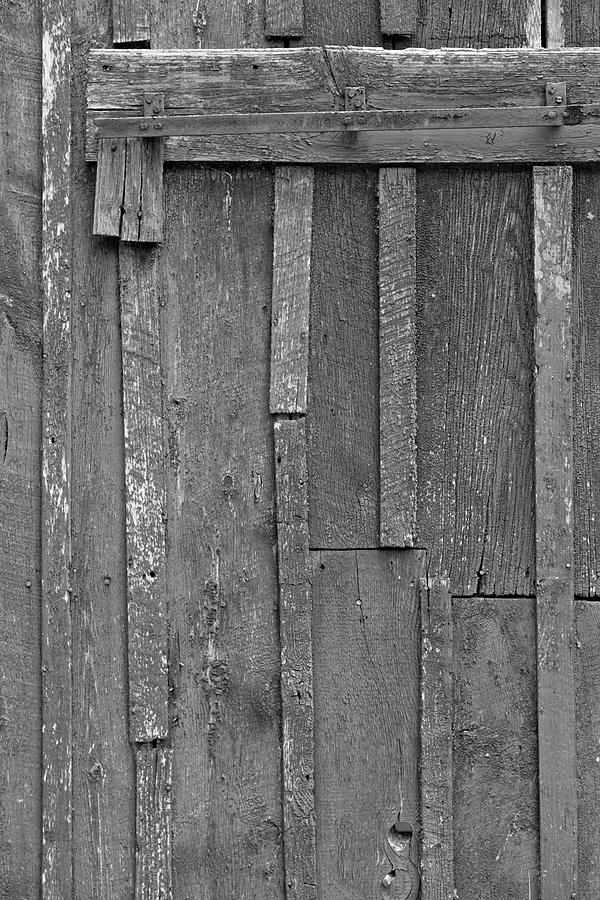 Sliding Barn Door Photograph by David Letts