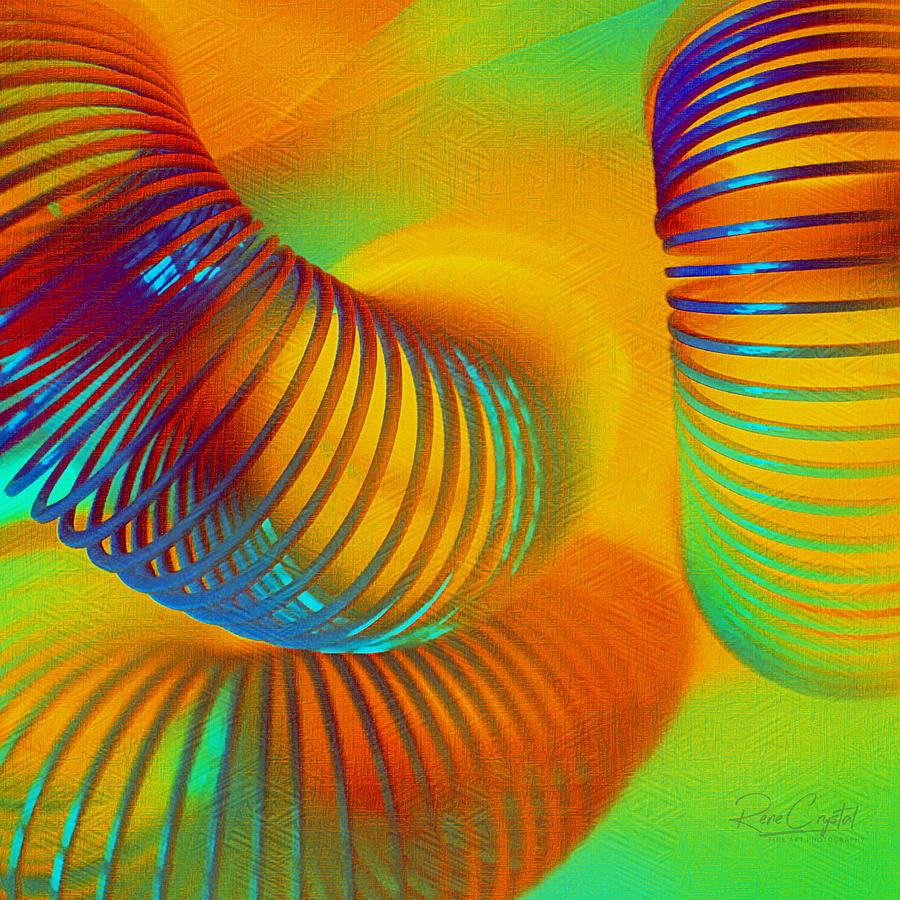 Slinkies Just Wanna Have Fun Photograph by Rene Crystal