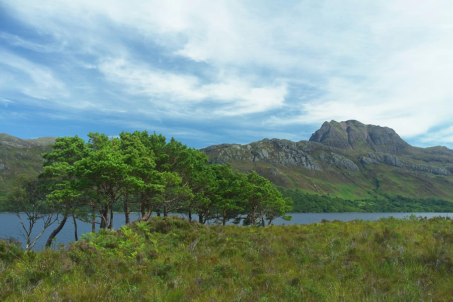 Slioch Loch Maree Scotland Photograph by William Gale - Fine Art America