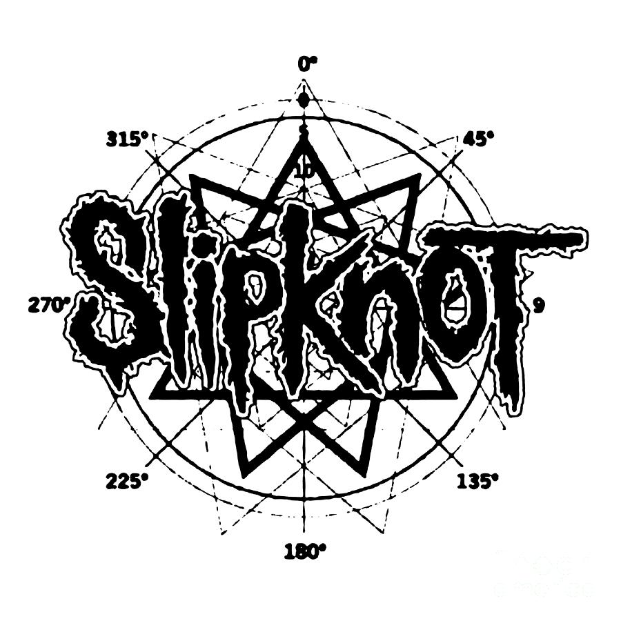 Slipknot Logo Digital Art By Danilo Fine Art America