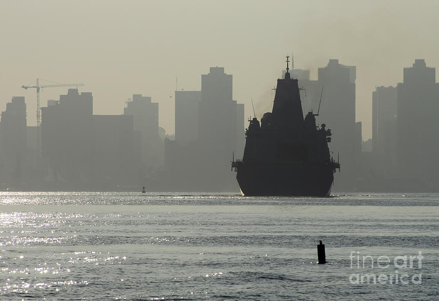 San Diego Photograph - Slipping into Port 5-2629-2 by Stephen Parker