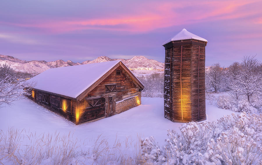 Slocum Ranch Winter Sunrise Photograph