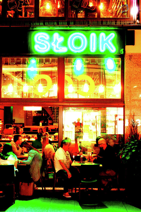 Sloik Bar In Warsaw, Poland Photograph by John Siest