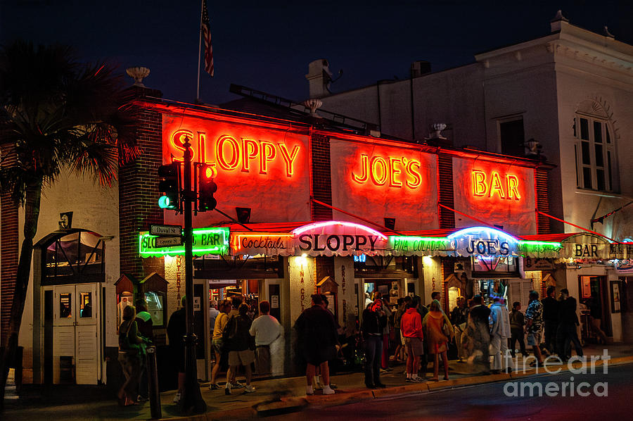 Sloppy Joes Bar Photograph by Edward Sobuta
