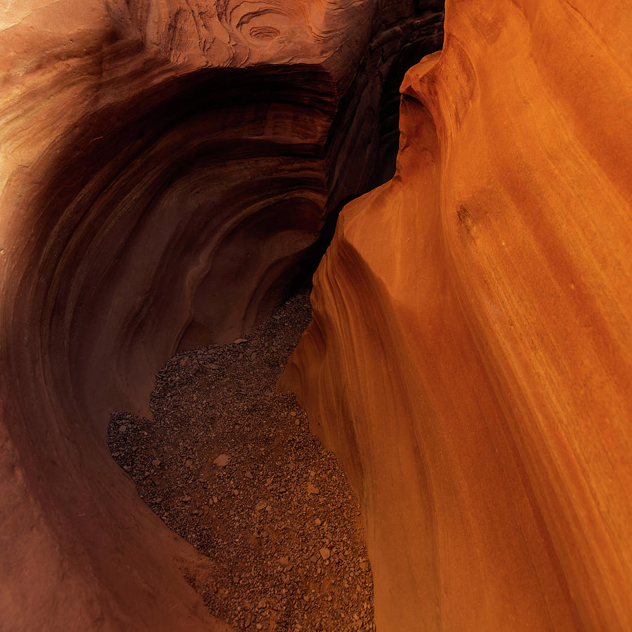 Slot Canyon Abstract  Photograph by Donnie Whitaker