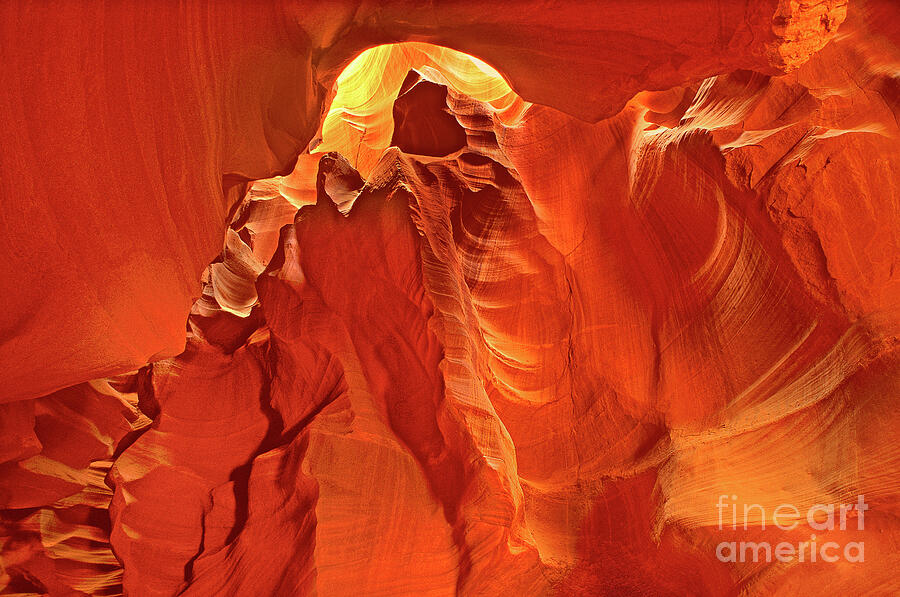 Slot Canyon Formations In Upper Antelope Canyon Arizona Photograph by Dave Welling