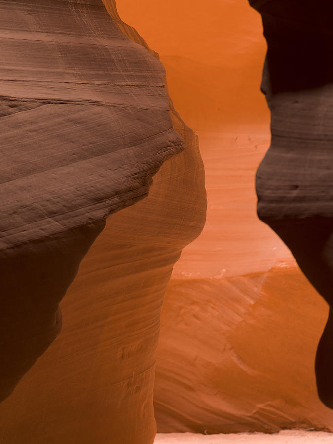Slot canyon Photograph by Fotosearch