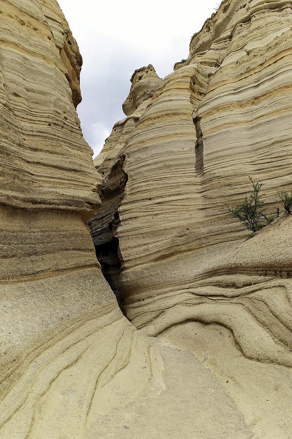 Slot Canyon In The Tent Rocks Photograph
