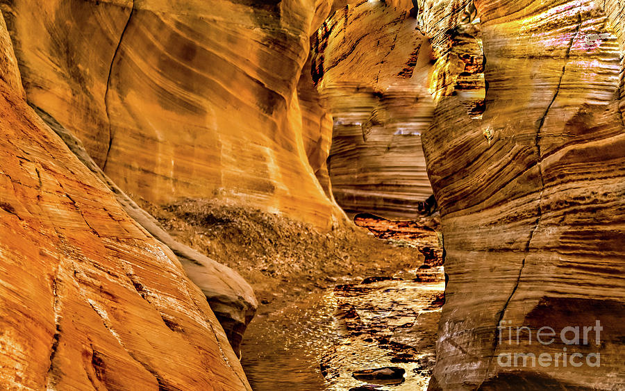 Inspirational Photograph - Slot Canyon Willis Creek by Robert Bales