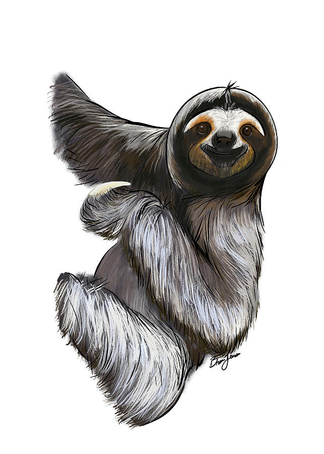 Sloth Digital Art